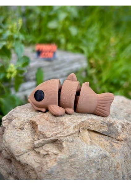 Oyuncak Kedi Balığı - Derin Denizlerin Gızemli Dostu!😺+🐠🌊 🐾3d Hareketli Organik Model - Orta Boy modelleri