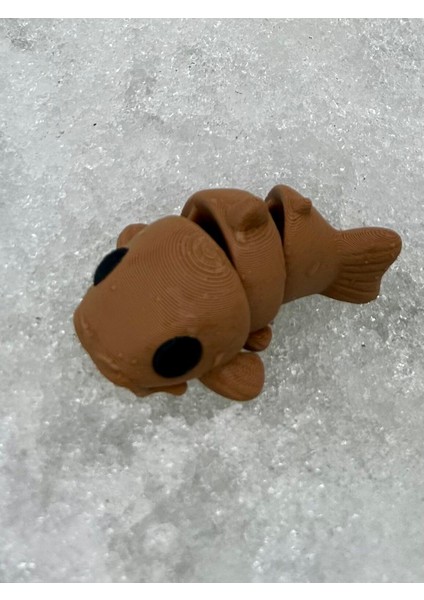 Oyuncak Kedi Balığı - Derin Denizlerin Gızemli Dostu!😺+🐠🌊 🐾3d Hareketli Organik Model - Orta Boy