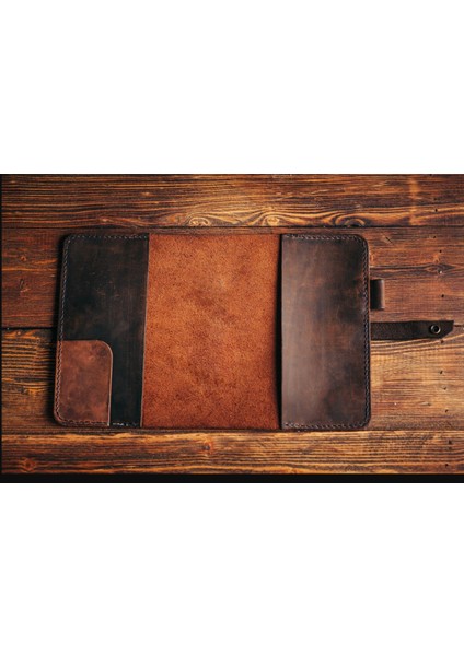 El Yapımı Hakiki Deri A5 Ajanda Kitap Kılıfı - Wano fırsatları