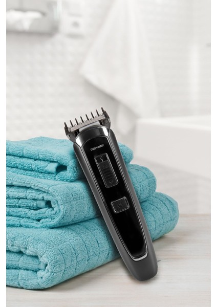 Civan GM-7184 Erkek Bakım Seti Şarjlı 60 dk Kuru Kullanım Paslanmaz Çelik Bıçak ve Çoklu Başlık