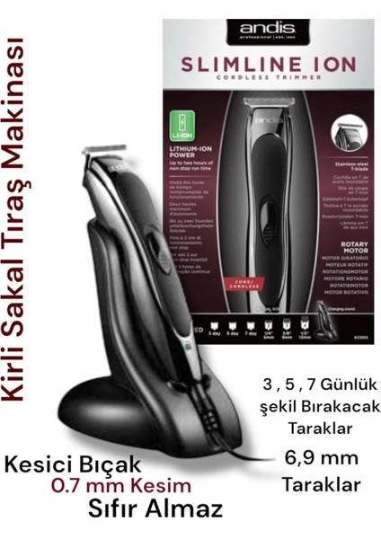 Siyah Kirli Sakal Tıraş Makinesi Sıfır Çizim Olmadan