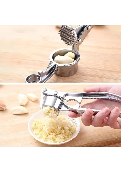 Sarımsak Ezici Paslanmaz Metal, Pres Ceviz Kırıcı