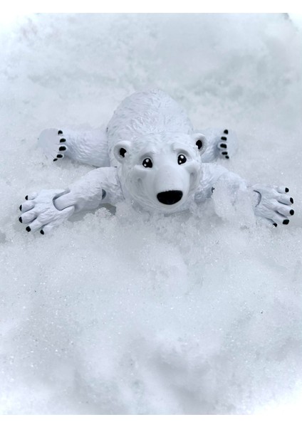 Kutup Ayısı – Buzulların Beyaz Muhafızı!🐻‍❄️❄️3d Hareketli Organik Oyuncak - Büyük Boy Vıp Versiyon fiyatları