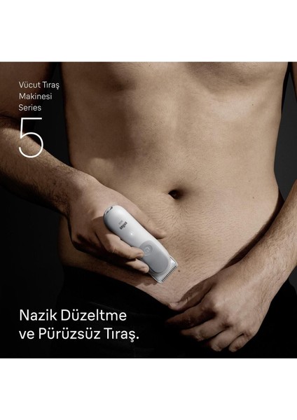 Su Geçirmez Vücut Tıraş Makinesi 6 Aksesuar Series 5 BG5550 fiyatları