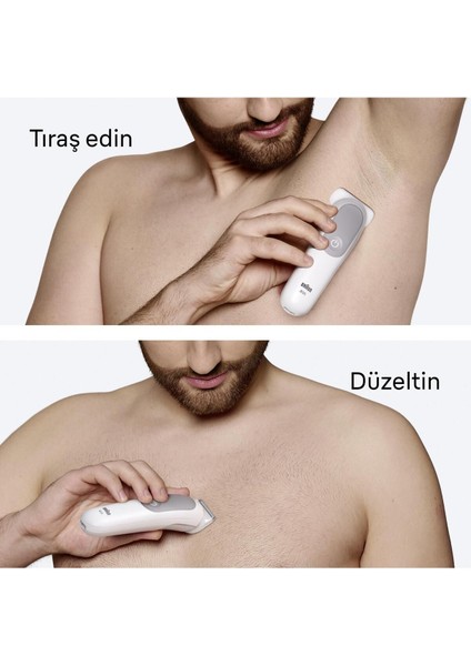 Su Geçirmez Vücut Tıraş Makinesi 6 Aksesuar Series 5 BG5550 indirimleri