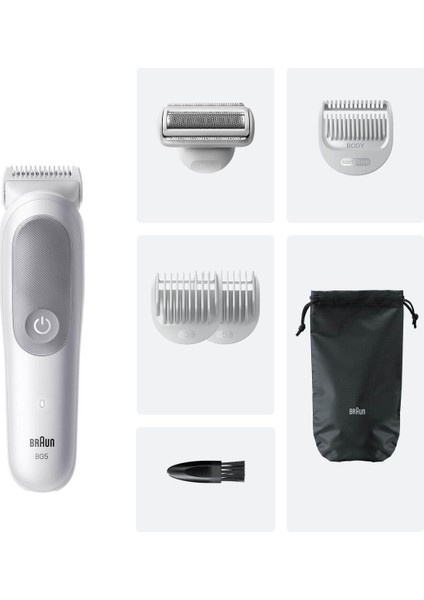 Su Geçirmez Vücut Tıraş Makinesi 6 Aksesuar Series 5 BG5550