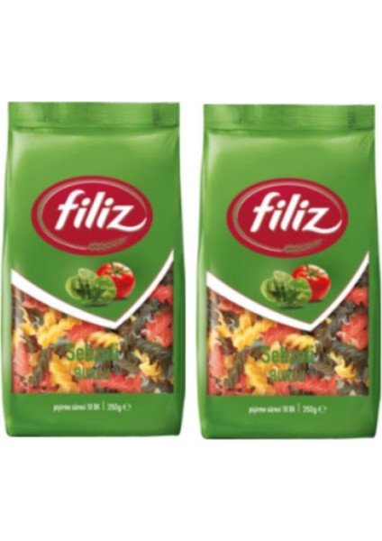 Sebzeli Burgu Makarna 350 Gr. x 2 Adet fırsatları
