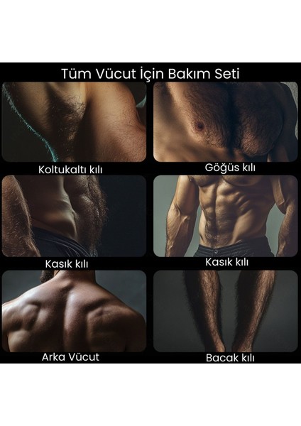 Siyah Hassas Kesim Şarjlı Saç ve Tıraş Makinesi ve Güçlü Kullanım