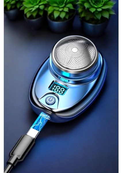 Kablosuz Şık Tıraş Aleti Paslanmaz Çelik Bıçaklı Gri modelleri