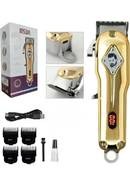 Güçlü Şarjlı Evcil Hayvan Tıraş Makinesi Sarı Profesyonel modelleri