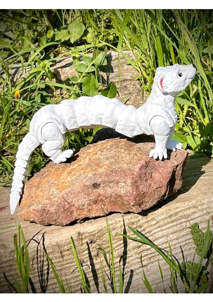 Gelincik Oyuncak-Ormanın Çevik Efsanesi! 🐾🌲💨3d Hareketli Organik Vip Model - Büyük Dev Boy