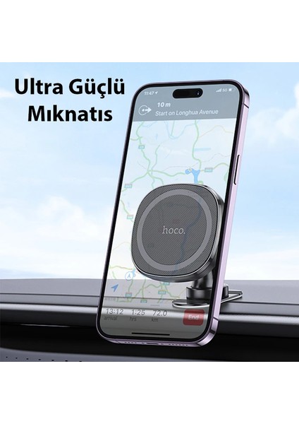 Hoco H35 360° Dönebilen Torpido Üstü Magsafe Manyetik Araç Içi Telefon Tutucu - CHT6451-9210 modelleri