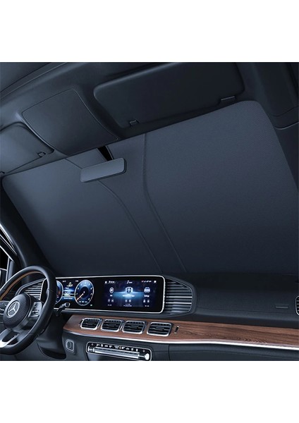 Ally Araba Güneş Gölge Koruyucu Oto Ön Cam GÜNEŞLIK(140CM*70CM) Titanyum Güm? - CHT7885-1358 fiyatları