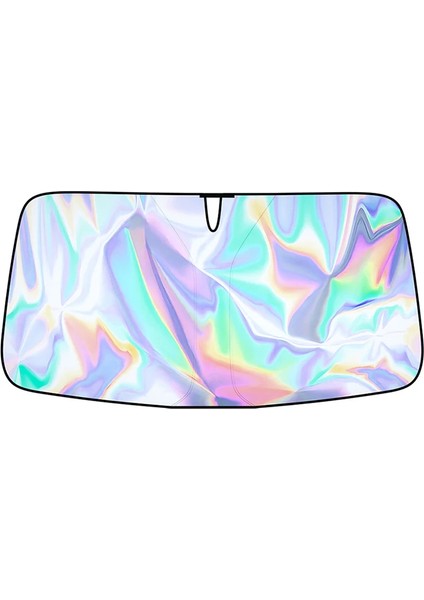 Ally Araba Güneş Gölge Koruyucu Oto Ön Cam GÜNEŞLIK(140CM*70CM) Titanyum Güm? - CHT7885-1358 fırsatları