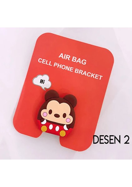 Ally 3D Sevimli Hayvanlar Pop Stand Telefon TUTUCU-(5775) - CHT9995-2701 fırsatları
