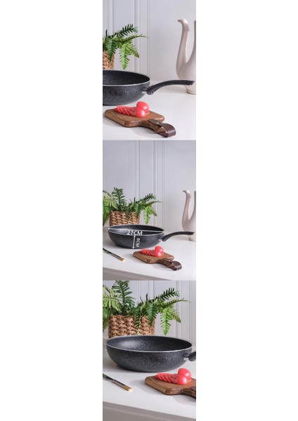 Turk 8 cm Derin Wok Tava Granit Döküm L.kinnaird - CHT1195-4621 fiyatları