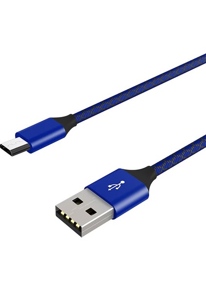 Ally Android Micro USB 3.0A Hızlı Halat USB Şarj Kablosu 1MM-(5775) - CHT1568-3065 modelleri