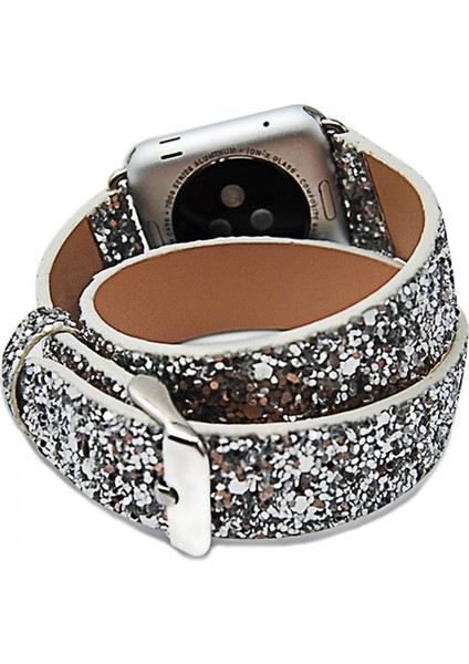 Ally Apple Watch 7-8 41MM 6-5-4 40MM Sim Işlemeli Kayış Kordon 3-2-1 38MM-(5775) - CHT4389-1710 modelleri