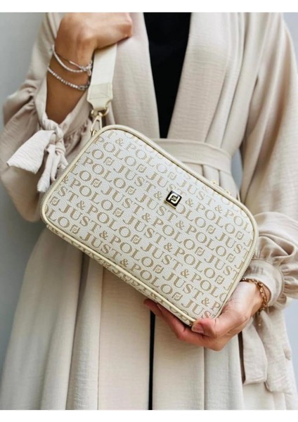 Kadın Orta Boy Baskılı Şık Omuz Çantası ve Cüzdanı Kombin Shopper K232053MH fiyatları