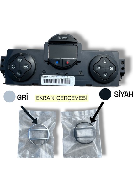 Megane 2 Dijital Klima Kontrol Paneli Orjinal Mais fiyatları