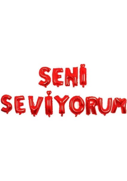Kırmızı Sevgi Temalı Folyo Balon Seti, Özel Günleriniz Için Mükemmel Seçenek