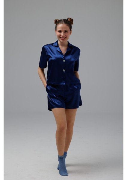 Annabell Saten Şort