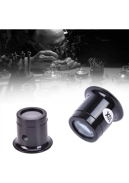 Ally Saatçi Tamirci Kuyumcu 10X Büyüteç Optik Cam LENS-(5775) - CHT8017-1842 modelleri