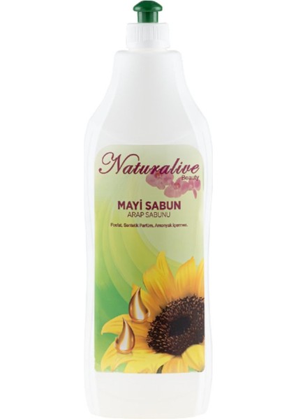 Doğal Mayi Sabunu (Arap Sabunu) Gimdes Sertifikalı 1000 ml