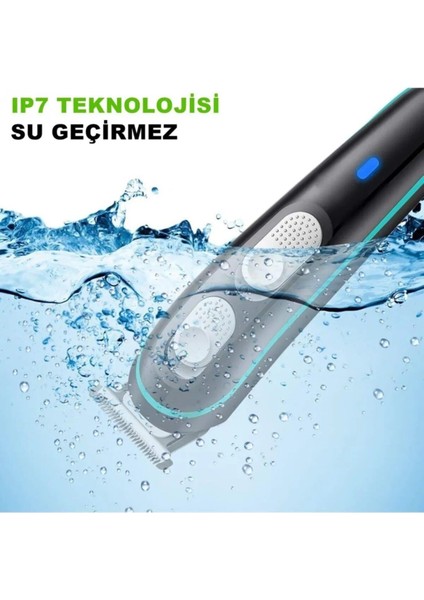 Şık Siyah Çelik Tıraş Makinesi Tasarım