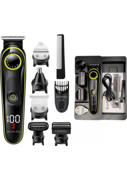 Çok li Çok Başlıklı Çok Amaçlı Tıraş ve Bakım Makinesi