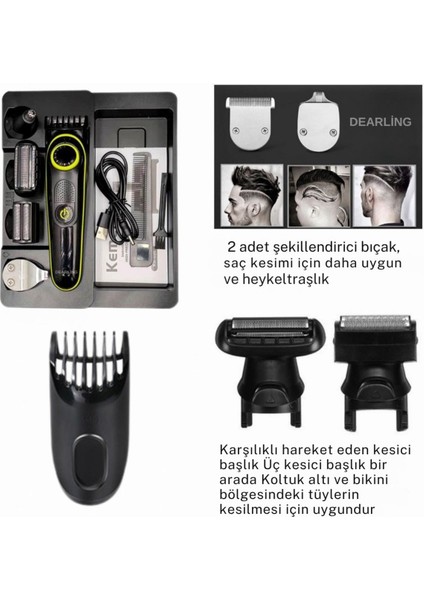 Çok li Çok Başlıklı Çok Amaçlı Tıraş ve Bakım Makinesi modelleri
