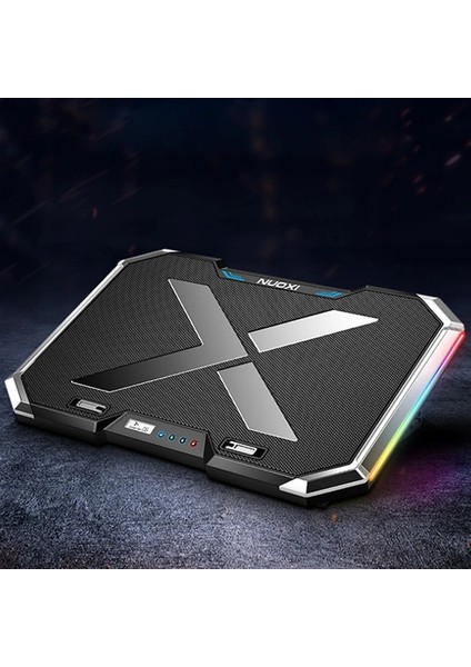 Mc Q8 6 Fanlı Oyuncu Notebook Soğutucu Stand Yükseklik Ayarlanabilir LED Işıkl - CHT9930-9909 fiyatları