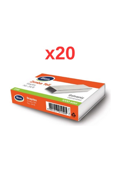 No:10 Zımba Teli 20LI Paket