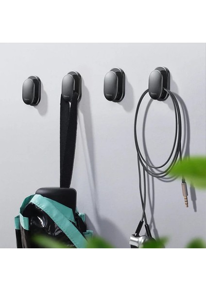 Baseus Small Shell Car Mount Holder 4parça Araç Içi TUTUCUTOPARLAYICI-(5775) - CHT9315-9996 modelleri