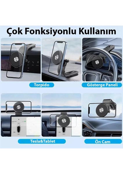 Ally Ayarlanabilir Araç Içi Torpido Üstü Manyetik Telefon TUTUCU-(5775) - CHT5534-5675 indirimleri