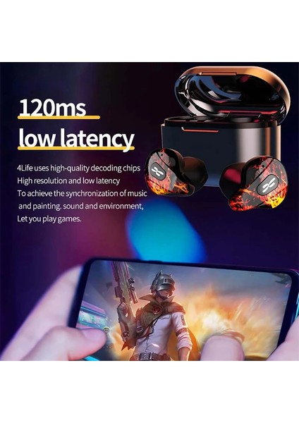 4life Tws Gaming Kablosuz Bluetooth Kulaklık 120MS Su GECIRMEZ- (5775) - CHT3989- 3713 fırsatları