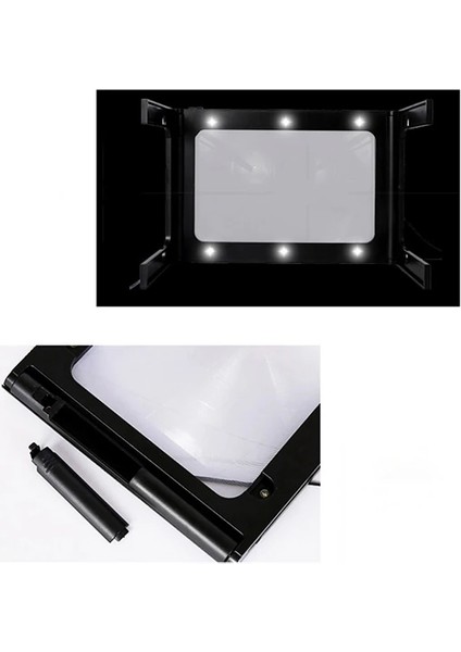 Ally 2.5x USB LED Işıklı Boyunluklu Masa Standlı BÜYÜTEÇ-(5775) - CHT1957-4407 fırsatları