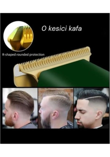 Dijital Ekranlı Profesyonel Çok Fonksiyonlu Saç Sakal Tıraş Makinesi indirimleri