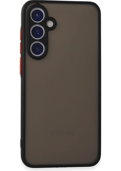 Samsung Galaxy S23 Fe Kılıf Montreal Silikon Kapak - Siyah Arbkd