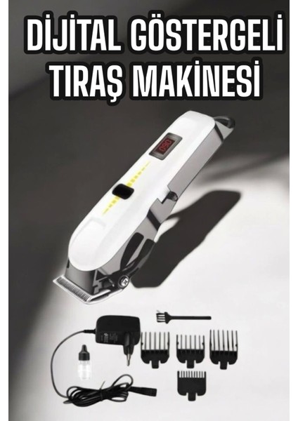 Çok li Tıraş Makinesi Uzun Batarya ve Keskin Bıçaklarla Profesyonel Kullanım