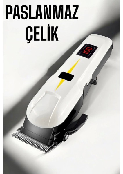 Çok li Tıraş Makinesi Uzun Batarya ve Keskin Bıçaklarla Profesyonel Kullanım fırsatları