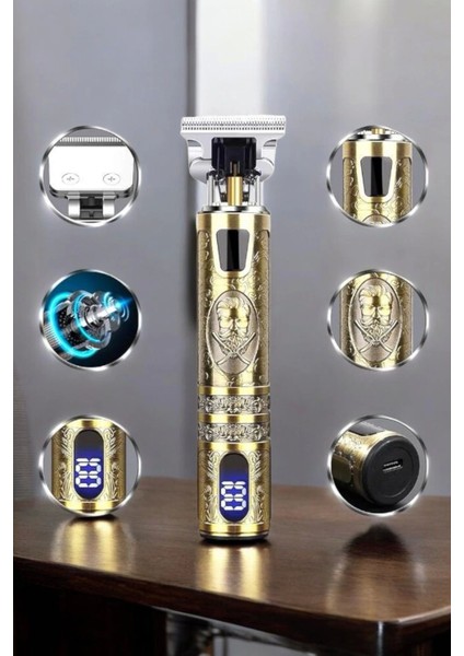 Şarjlı Paslanmaz Çelik Bıçaklı Uzun Ömürlü ve Hafif Tıraş Makinesi fiyatları