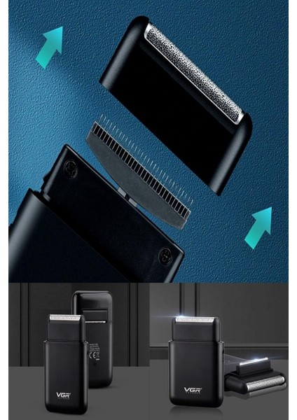 Çift Başlıklı Tıraş Makinesi Siyahlı fiyatları