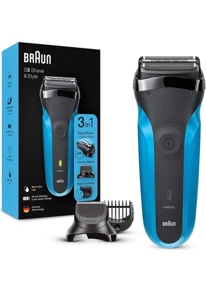 Mavi 3 Serisi 310 Bt Kablosuz ve Islak/kuru Sakal Şekillendirici