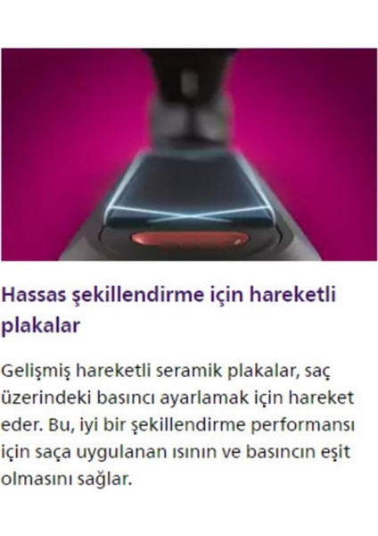 Saç Düzleştirici, Argan Yağı, Thermo Shield, Beyaz, 5000 Serisi modelleri