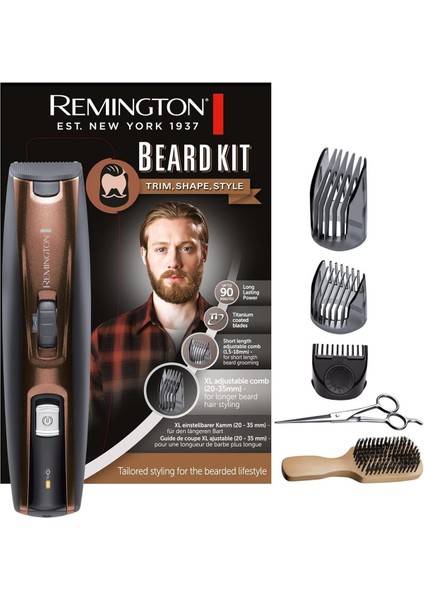 Siyah Erkek Saç ve Sakal Kesme Makinesi MB4046 Tasarım