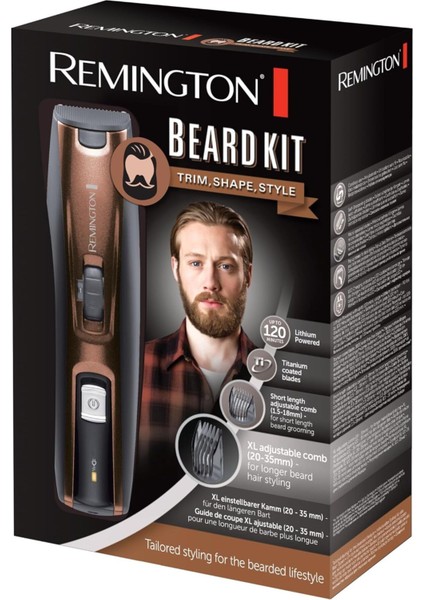 Siyah Erkek Saç ve Sakal Kesme Makinesi MB4046 Tasarım modelleri