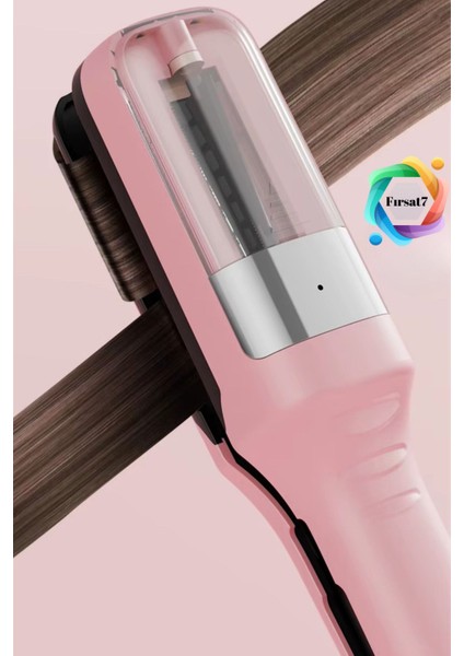 Taşınabilir Kablosuz Saç Kırık Alma Cihazı, Şarjlı, Type-C, Pembe modelleri