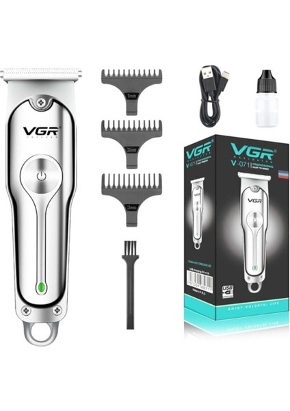 Gri Unisex Tüy Alma Makinesi Sakal ve Ense Çizim ve