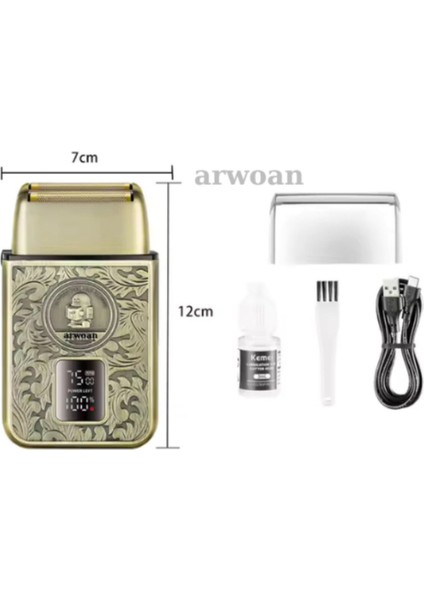 2'li Tıraş Makineleri Kombo Sinek Kaydı Saç ve Sakal Traşı Seti Sarı fiyatları